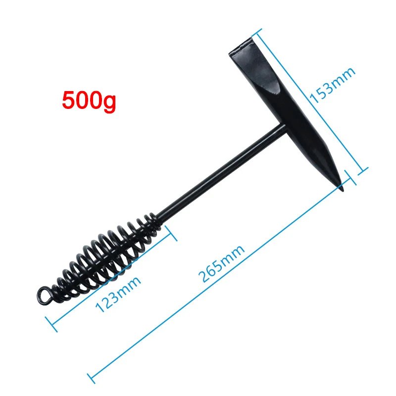 Пружинный молоток для удаления шлака с ручкой Инструмент из углеродистой стали