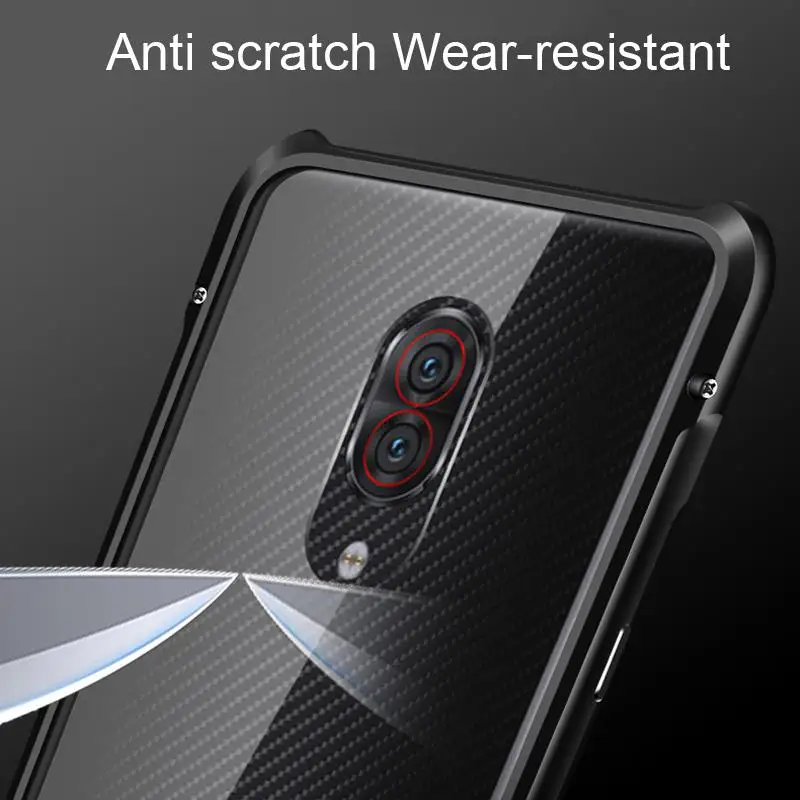 Магнитный адсорбционный чехол для телефона Lenovo Z5 Pro GT алюминиевый металлический