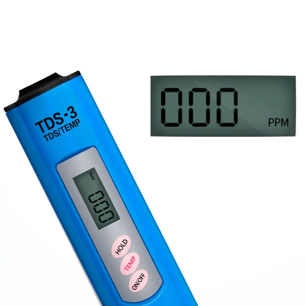 Качество воды Tds тестовая ручка анализатор качества детектор Интеллектуальная