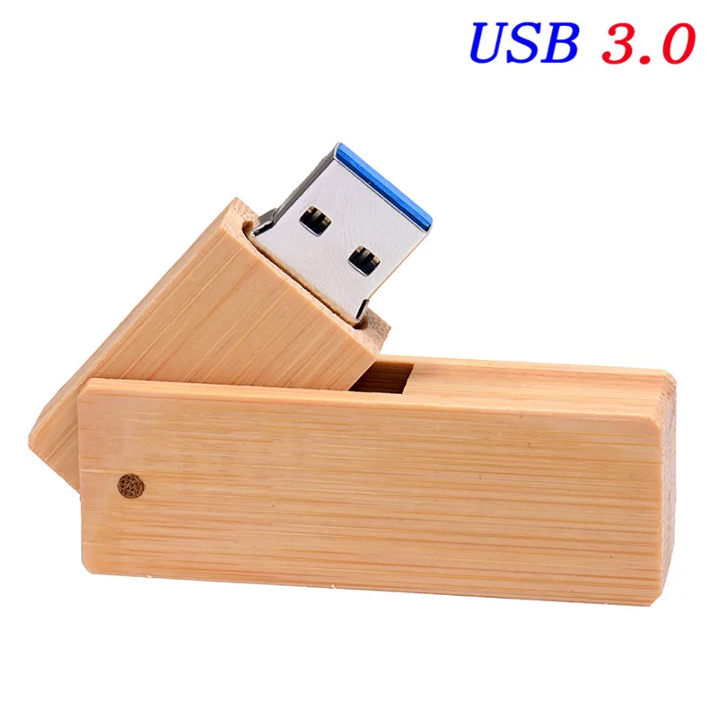 Bamboo USB JASTER Горячая KIA crystal+ металл USB флэш накопитель флешки 4 ГБ 8 16 32 64 128 Внешняя память stick u диск - Цвет: Bamboo USB