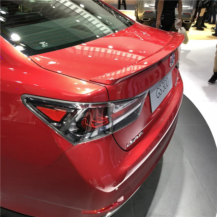 Спойлер для Lexus GS300 2015-2018 GS400 GS350 yck цветной задний спойлер из АБС-пластика