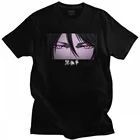 Футболка Black Butler Себастьян Михаэлис дьявольский глаз, мужская хлопковая рубашка с короткими рукавами, топ с японским аниме Харадзюку в стиле Манга