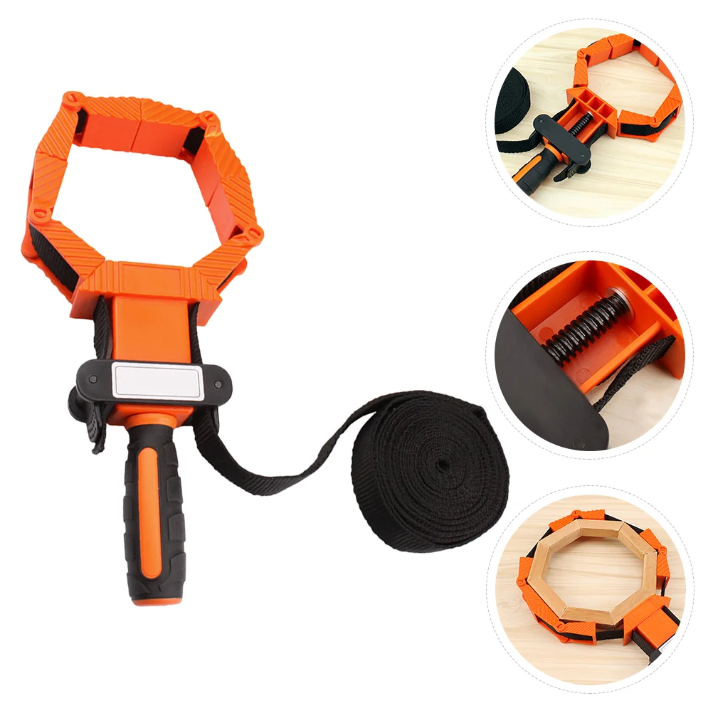 

1 Set Positioning Corner Clamp Photo Frame Clamps Tool Nylon Binding Belt Clamp
