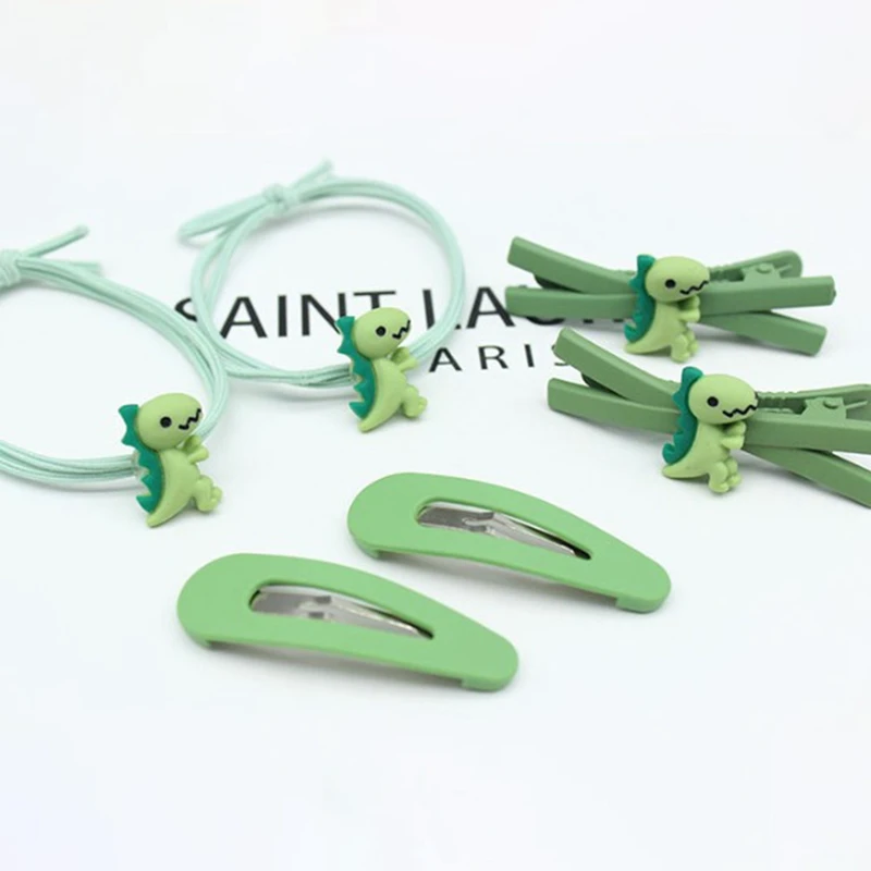 

6pcs/set Korean Cartoon Hair Clip Hairpin Hairband Bobby Pin Barrette Hairclip Headdress Accessories Beauty Styling Tools
