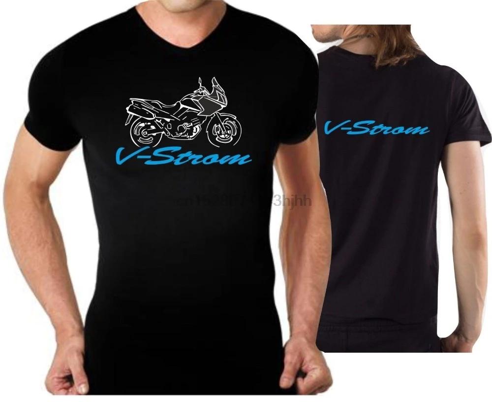 Футболка для мотоциклов Suz Vstrom футболка с v образным вырезом новинка 2019 модные