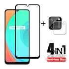 4-в-1 для OPPO Realme C11 стекло для Realme C11 закаленное стекло Защита для экрана для OPPO Realme 6 5 X50 Pro 6i C11 X3 стекло для объектива