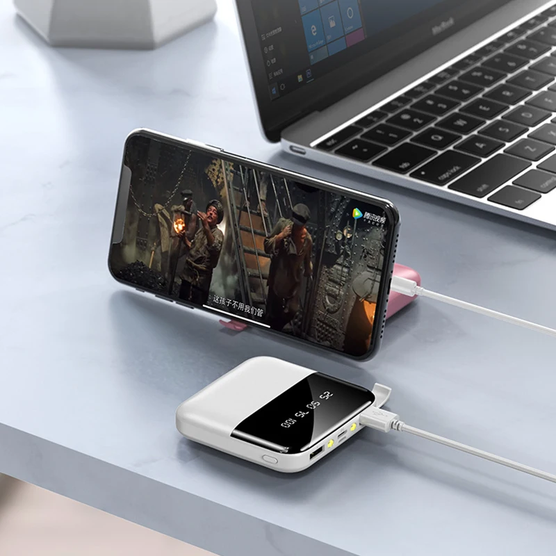 повербанк Внешний аккумулятор 30000мАч для Xiaomi Mi iPhone Samsung Смартфоны Powerbank