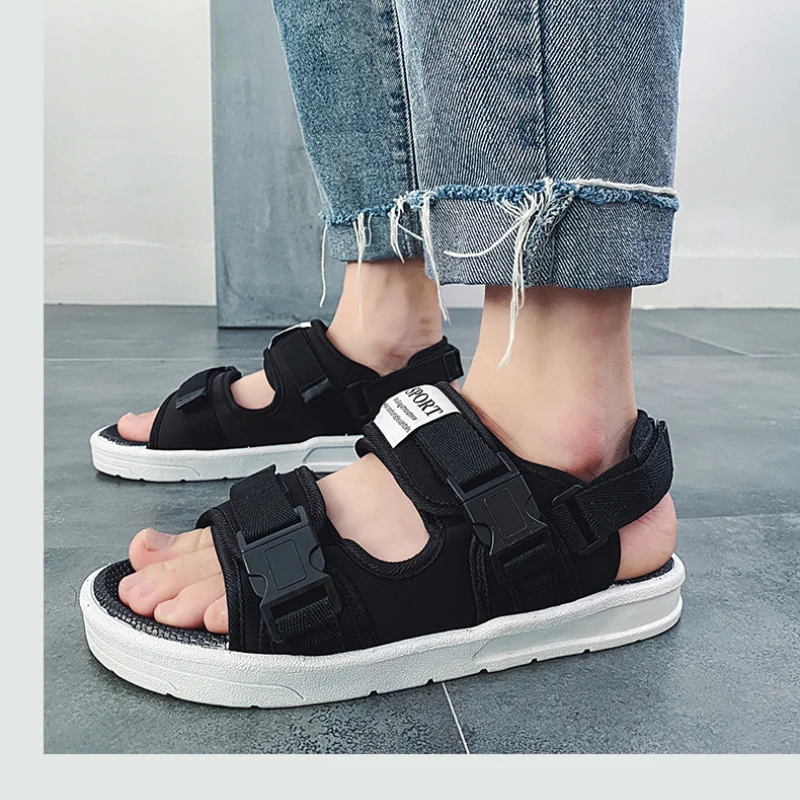 

2021 Summer New Outdoor Wear Couple Slippers All-match Men's Comfortable Men's Personality Non-slip Casual Soft-soled Sandals