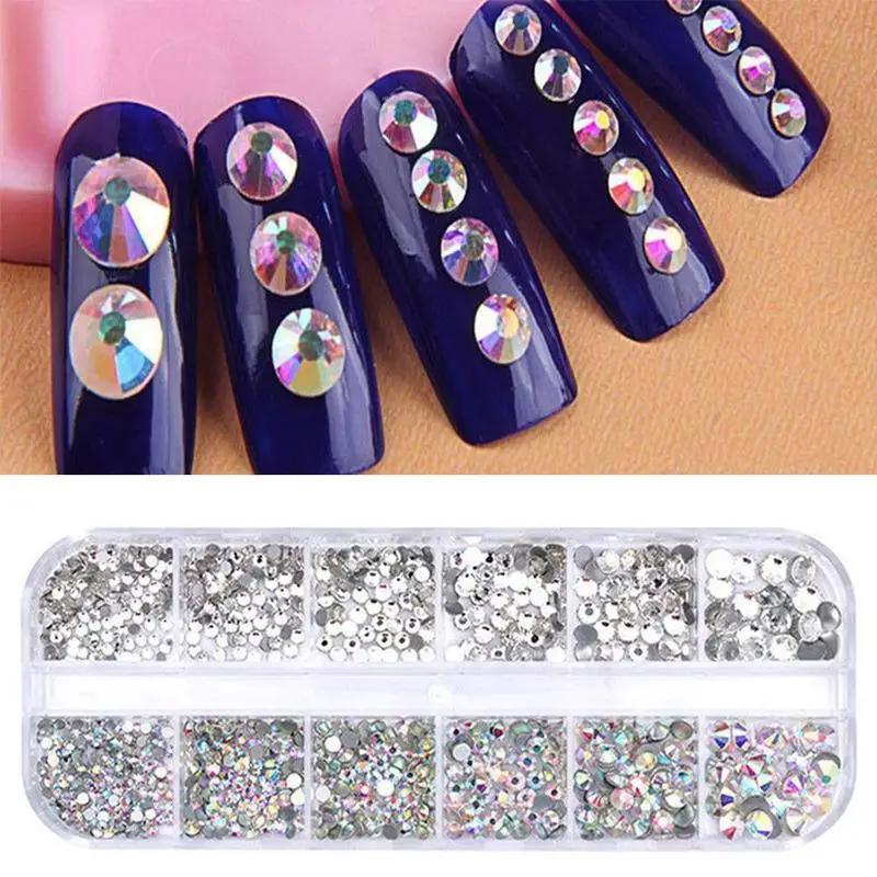 1 шт. украшение для ногтей дрель AB водяная декоративная сделай сам сверкающая