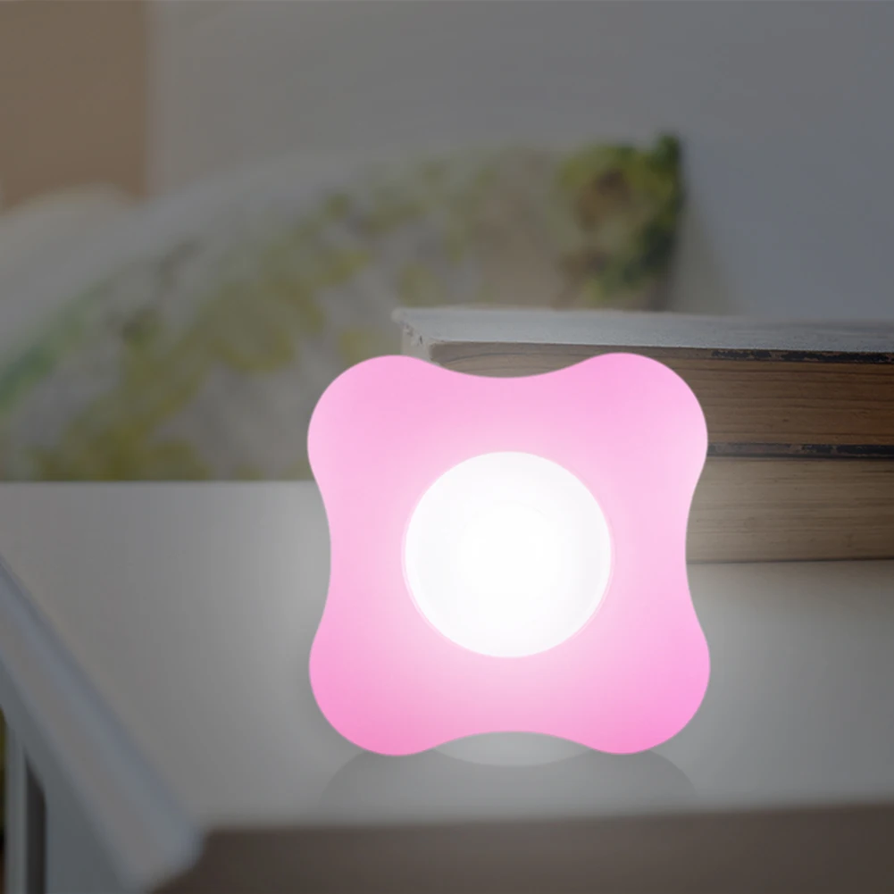 

Practical LED Night Lamp Human Body Induction Sensor Battery Powered Emergency Light for Bedroom Home Kitchen Garage