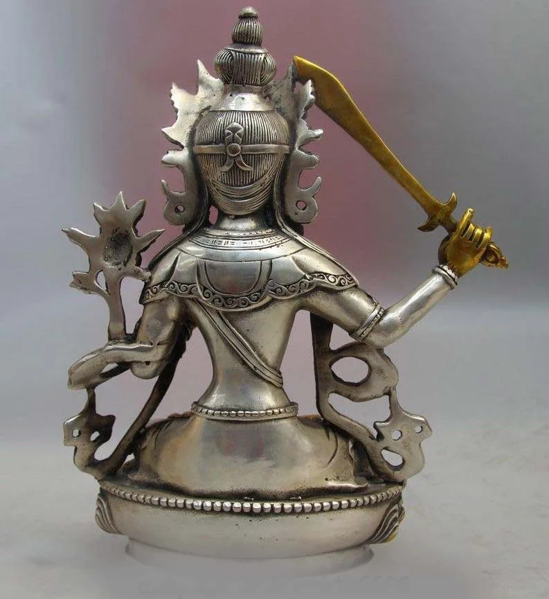 Тибетский буддизм Белый Медный Серебряный Манджушри бодхисаттва манджушри