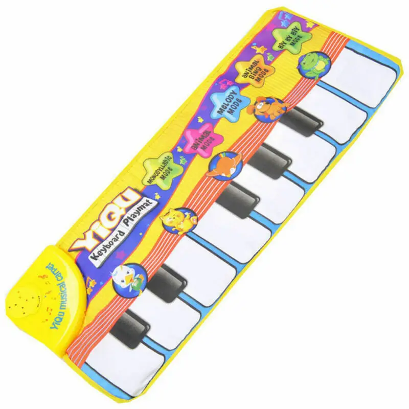 

Children Kids Musical Music Piano Play Mat Development Animal Educational Soft Toys