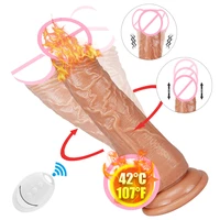 big telescopic dildo vibrator sex toy for women wireless massager female masturbators remote control dick vibrators dildosex toy