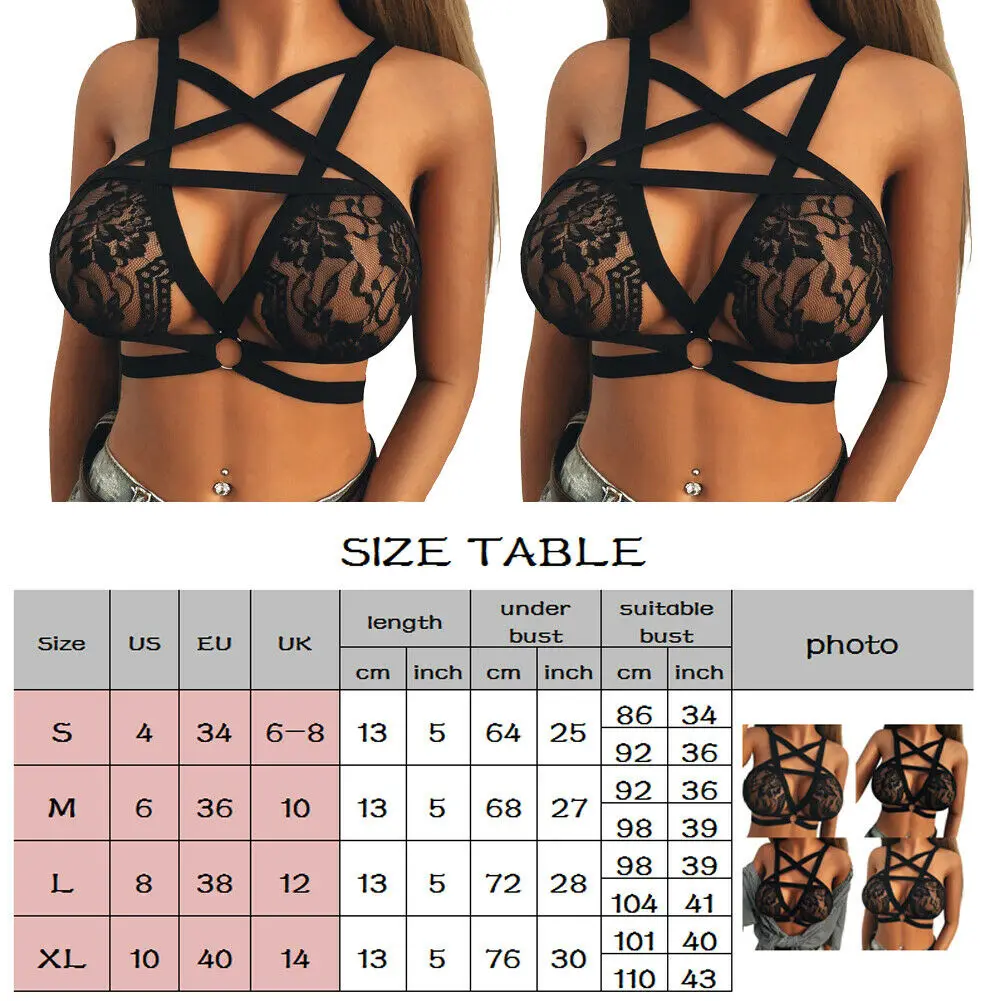 

New Elegant Sexy Women Lace Floral Bandage Bra Bralette Bustier Crop Top Clubwear Women Sleep Sports Bra Breathable Sleep Bra