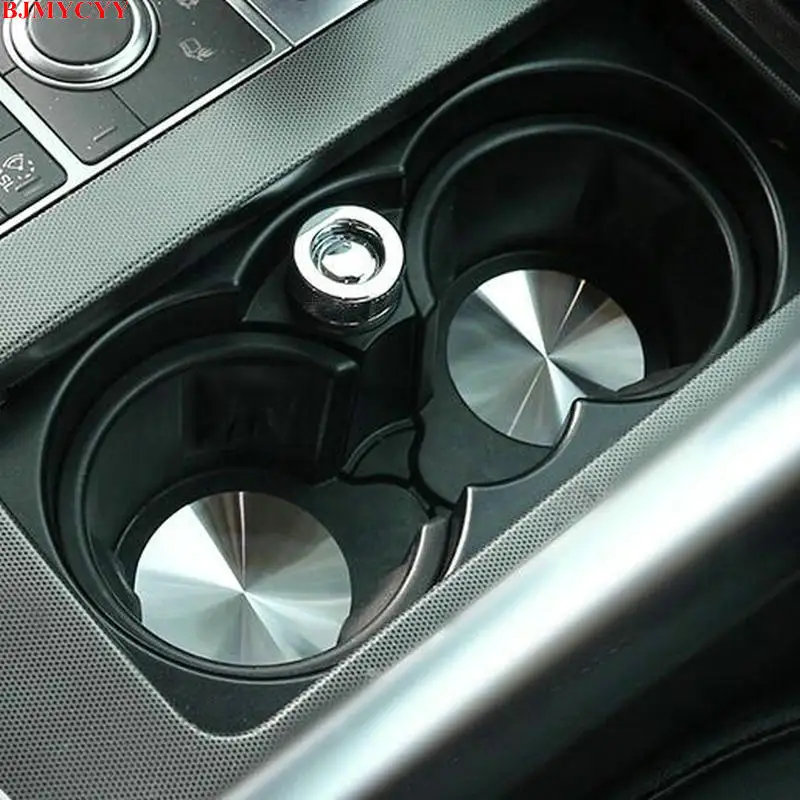 BJMYCYY 2 шт. держатель для стакана воды крышка коврик отделка украшение Land Rover Range Sport