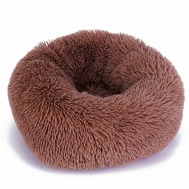 

Pet Bed Deep Sleep Cathouse Doghouse Plush round Nest Cat Bed Dog Mat