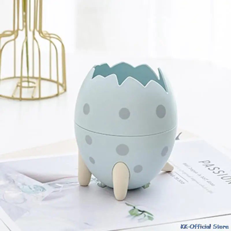 

Cute Dinosaur Egg Plastic Pen Holder Stand Office Desk Accessories Organizer Pencil Pot Container Stationery Storage Box Gifts
