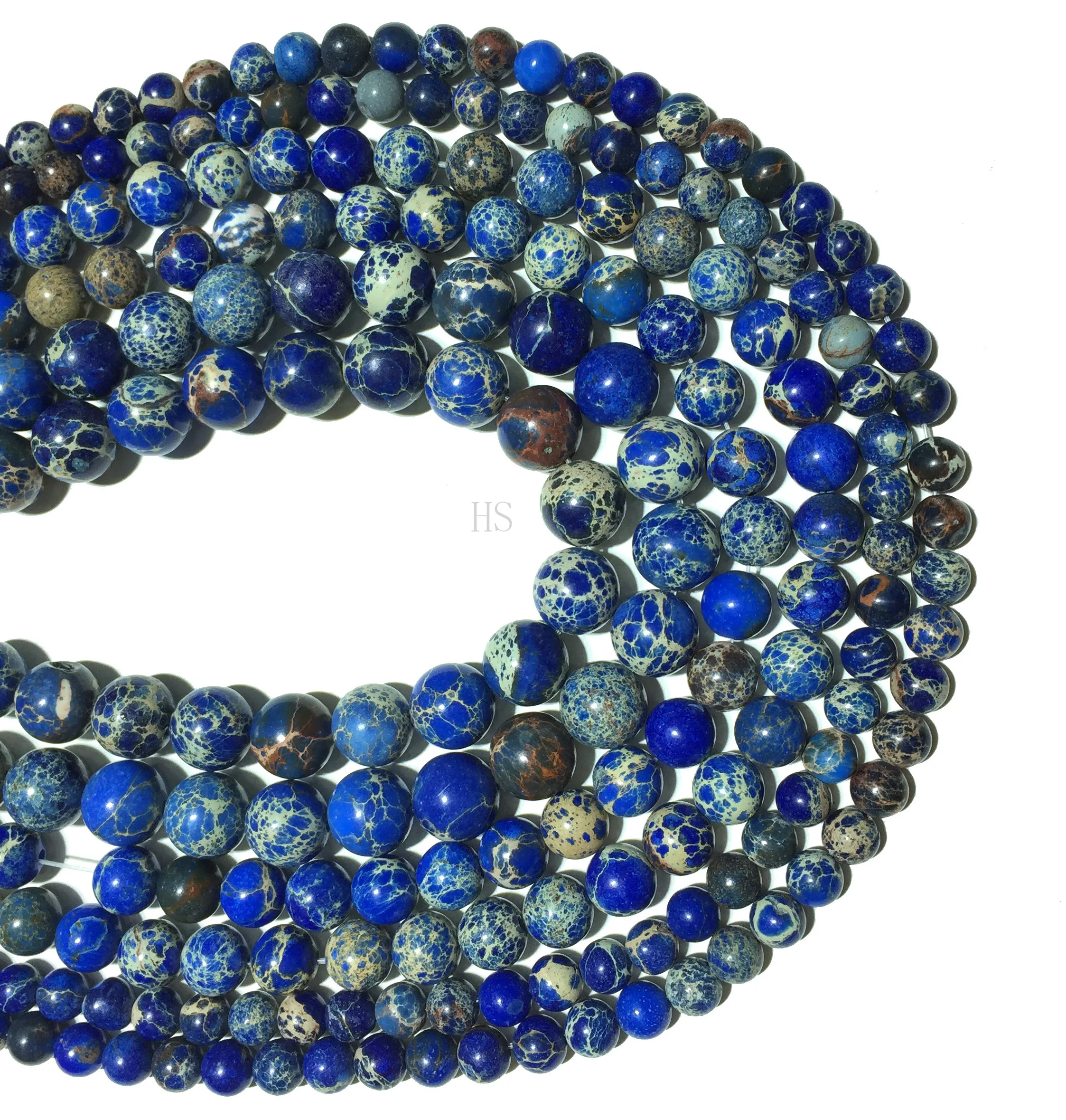 Натуральные Синие Бриллианты гладкие круглые бусины россыпью камень размером 4 6