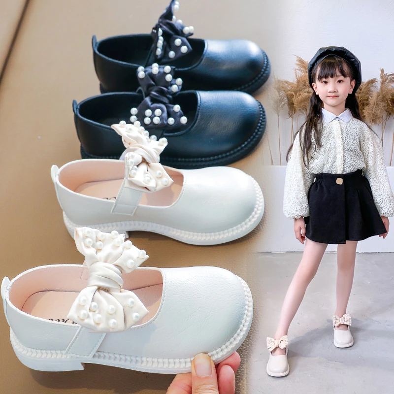 

Summer Closed Toe Kids Sandals Girls Cute Butterfly-knot Shoes for Kids Princess Children Footwear New Wedding Mary Janes E04231