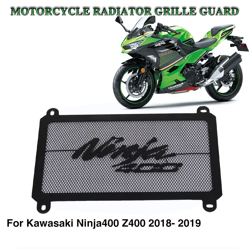 Для Kawasaki Ninja 400 Z400 2017 2020 решетка радиатора мотоцикла из нержавеющей стали Защитная