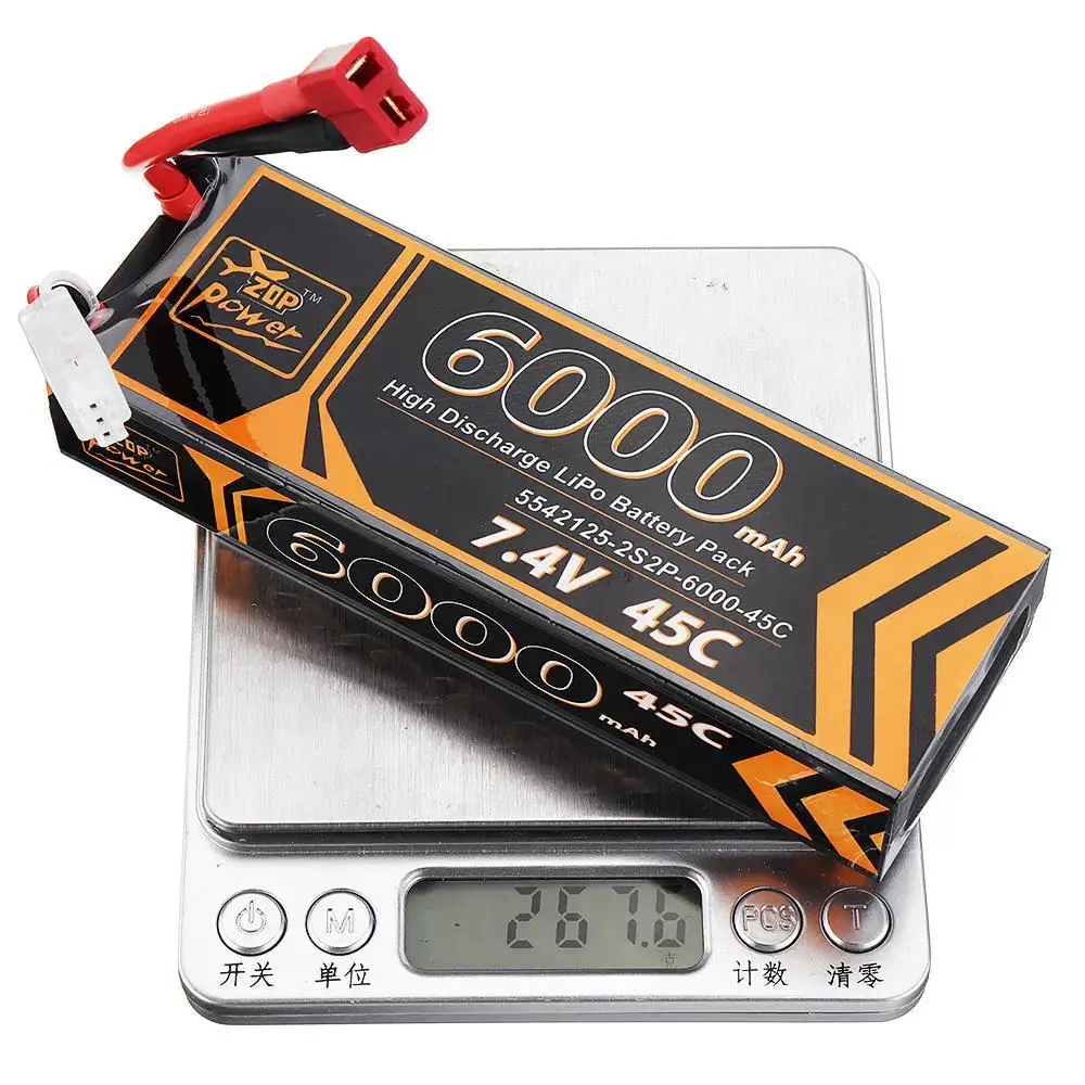 

ZOP model airplane 60007.4v11.1V14.8V45C plant protection machine RC hard shell car polymer model lithium battery manufacturer