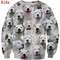 you will have a bunch of argentinoes 3d printed hoodies boy girl long sleeve shirts kids funny animal sweatshirt