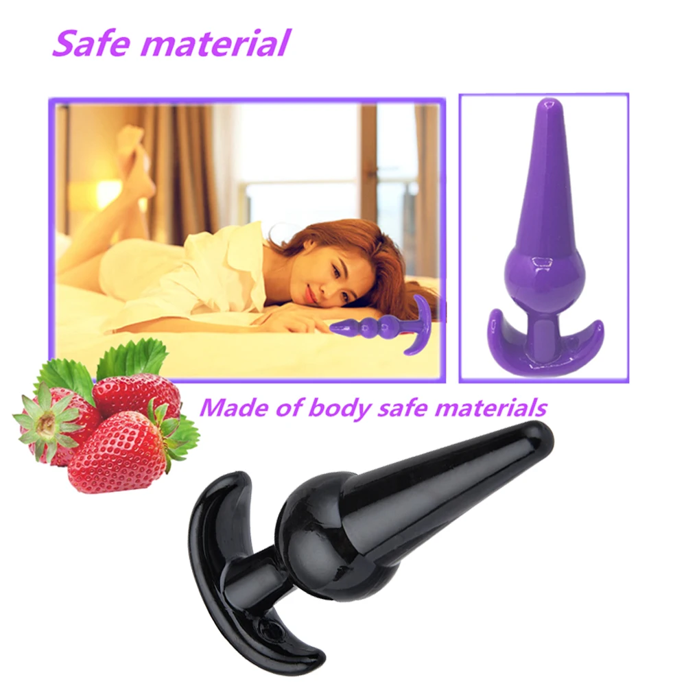 Анальная пробка EXVOID 4 шт./компл. анальная для начинающих простаты массажер