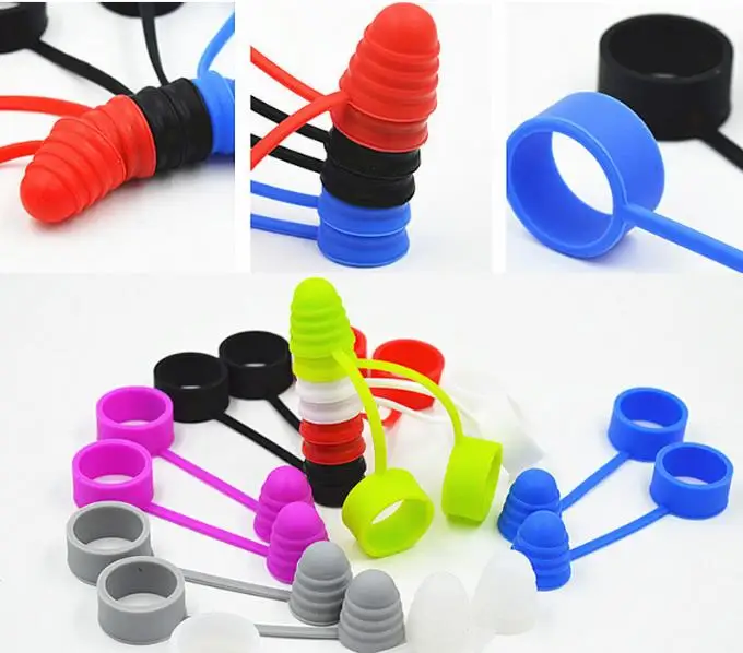 1 шт. пыли Кепки универсальный силиконовый вейп кольца мундштук крышка RTA RDA