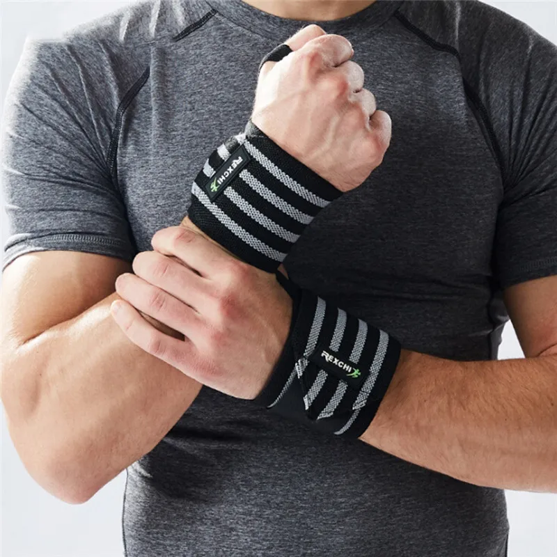 

1pc Wrist Support Gym Power Training Bracers Wrister Weightlifting Wrist Protector Pressure Cuff Wrist-band Wrap Wind Belt