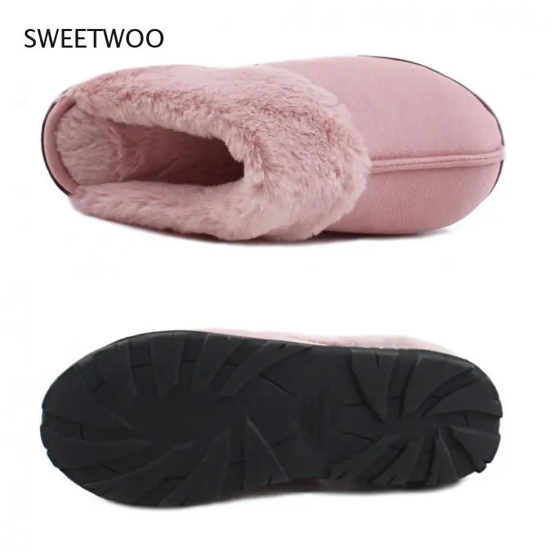 Женские домашние тапочки из овечьей кожи зимние меховые Флисовые Тапочки