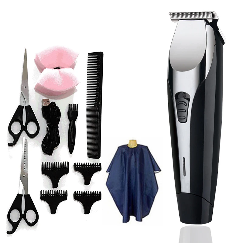 

Professional Hair Clipper Rechargeable Beard Trimmer Men Electric Hair Cutting Titanium Ceramic Blade Low Noise Barber Machine