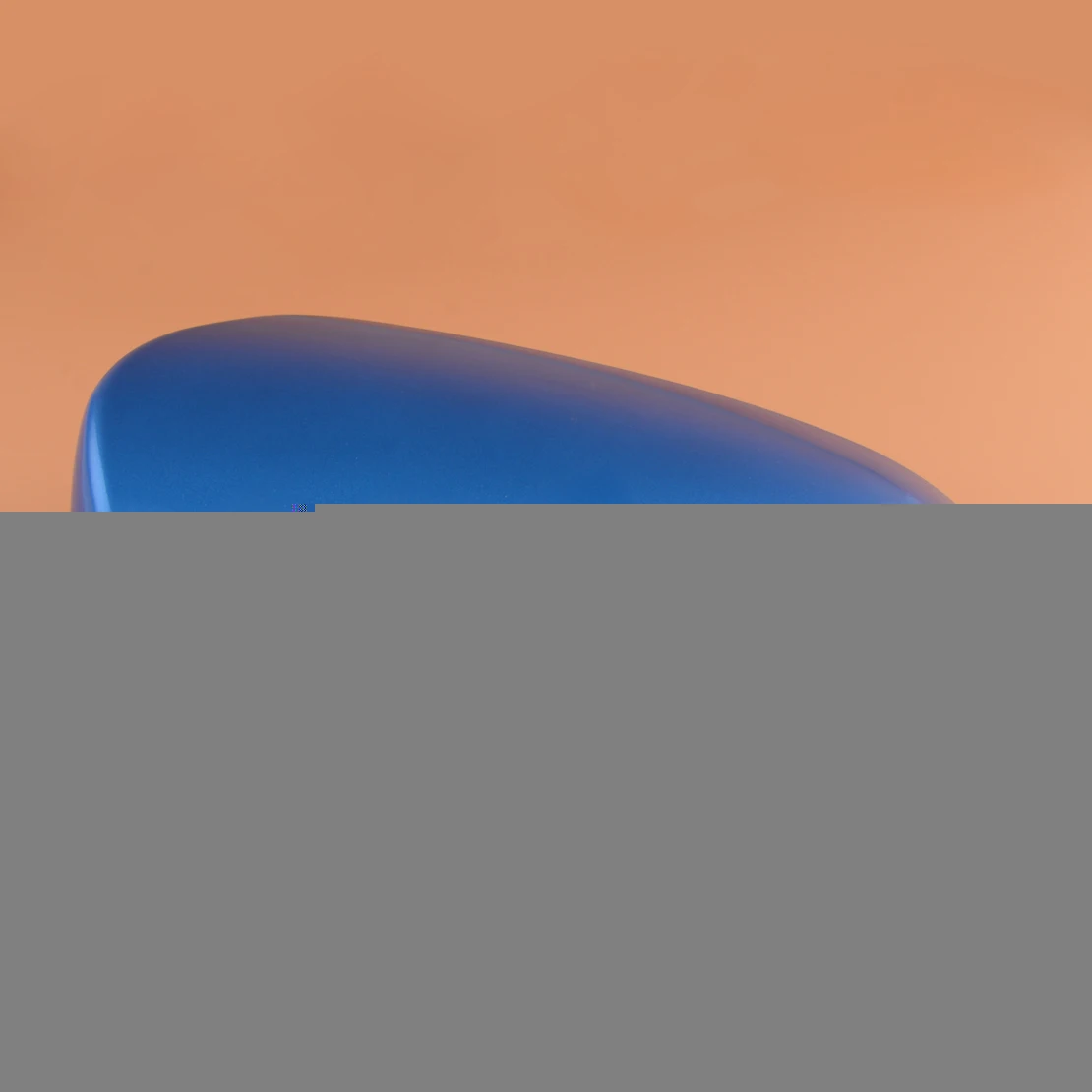 ABS левая синяя сторона заднего вида крыло двери зеркало крышка корпус подходит