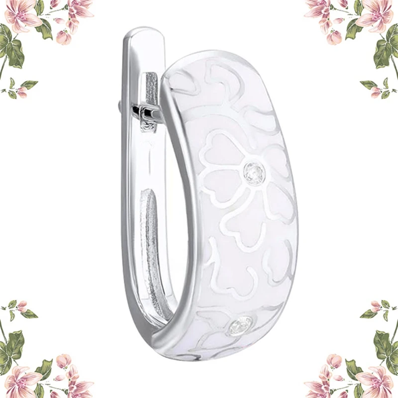 На заказ ручной работы в стиле ретро керамические серьги для женщин национальном