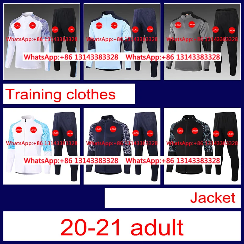 

Top Best sale 2021 Free shipping Manchester 2020 Top Thai Best City jacket quality adult Training clothes