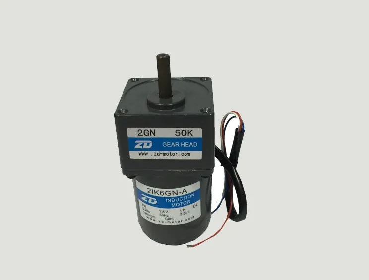 

6w 110v Micro ac reduction induction gear motor 50 Hz 2gn180k connection station dedicated 6W reduction motor