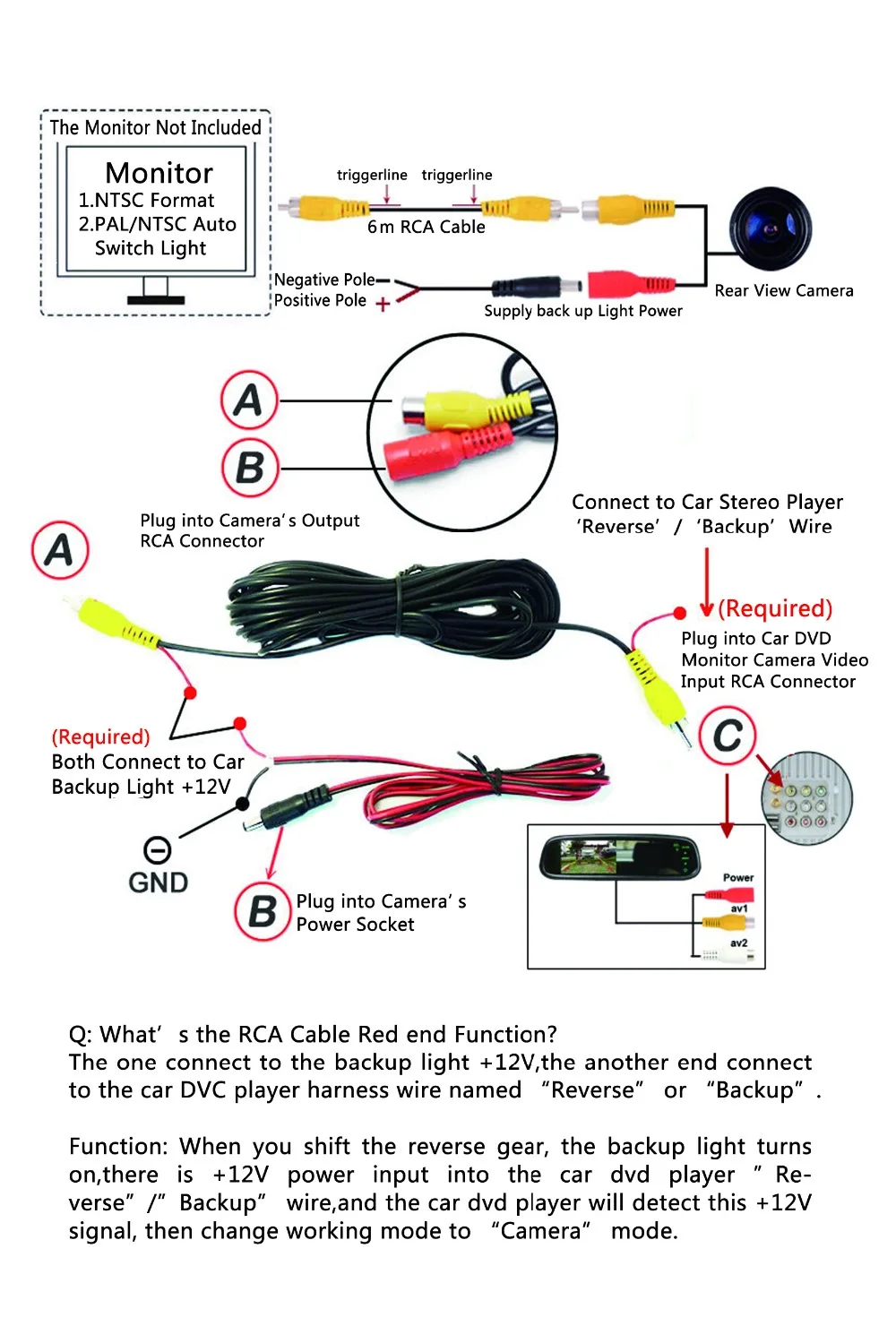 EEMRKE Multi-function CCD Car Reverse Camera for SEAT Ibiza FR 5D Backup Camera Night Vision Parking Rearview
