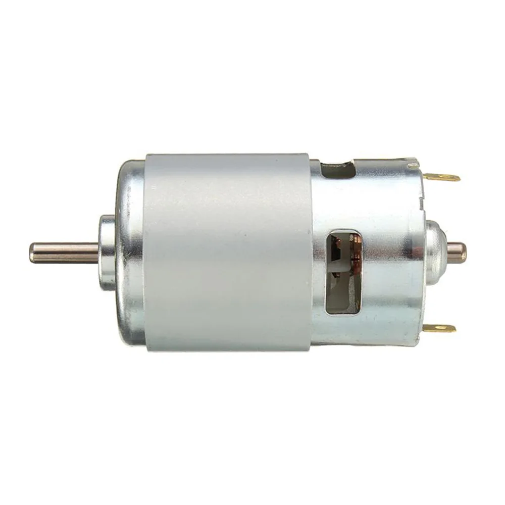 775 DC Мотор DC 24V 10000 RPM шарикоподшипник большой крутящий момент высокой мощности Низкий уровень шума Горячая электронный компонентный двигатель