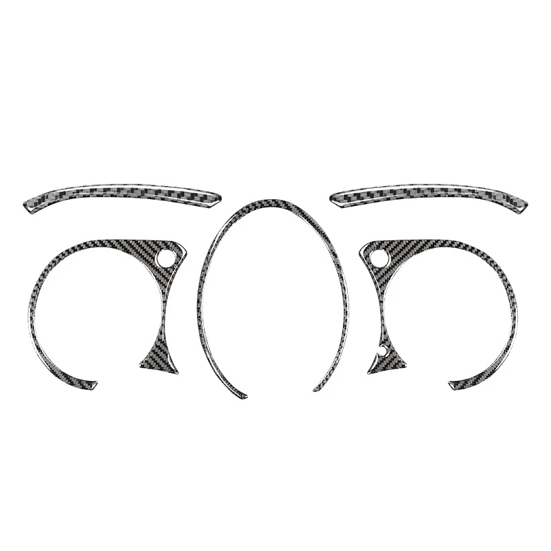 

5Pcs for Nissan 370Z 2009-20 Bezel Trim Frame Car Interior Sticker