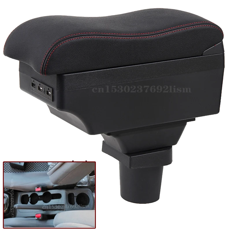 

Подлокотник для Opel corsa, центральный контейнер для хранения с USB светодиодный ным интерфейсом 2020