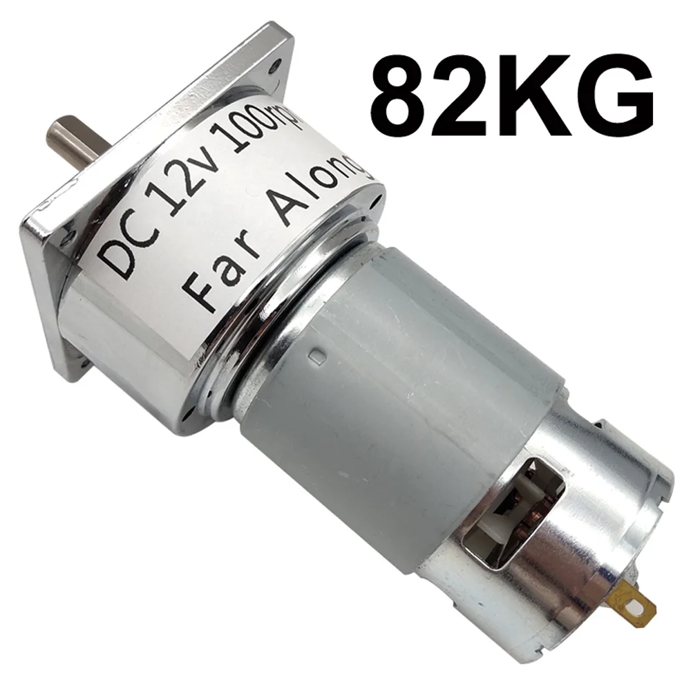 Мощный микро постоянный магнит с высоким крутящим моментом 24 В DC мотор редуктор 12