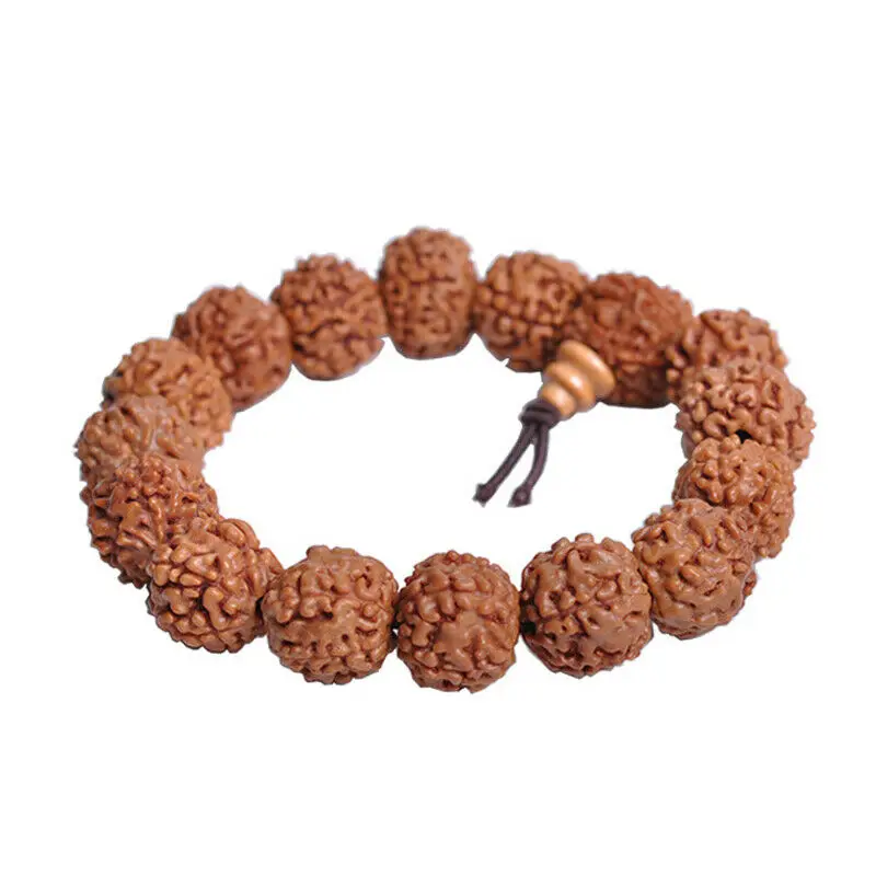 12mm Rudraksha Seeds Tibet Buddhism Amulet Bracelet | Украшения и аксессуары