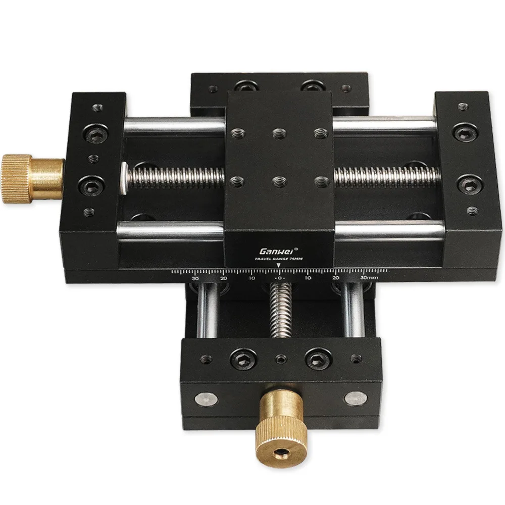 

X/Y Axis Φ ручная линейная платформа перемещения перевода сцены 40x70 мм размер платформы