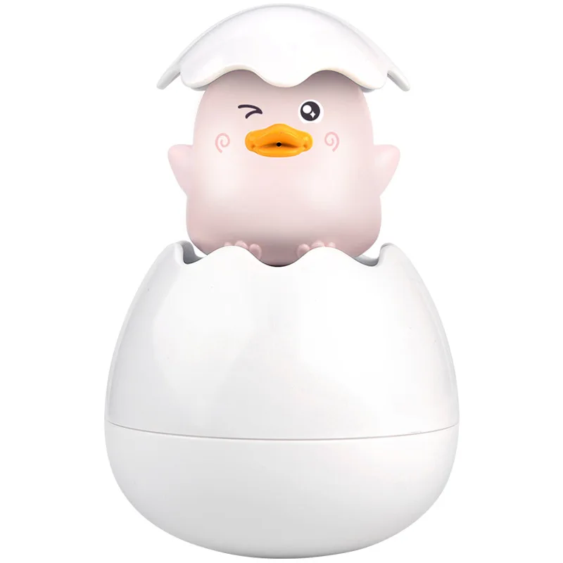 

Children Bath Penguins Rain Clouds Play Water Duckling Eggshell Baby Bathroom Floating Sprinkler Toys