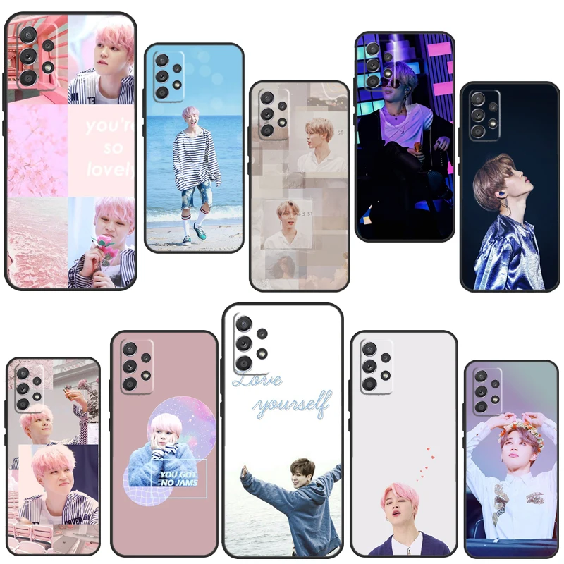 Jimin Park Ji min чехол для Samsung A52 A72 A32 A22 A12 A21S A20S A30S A50 A70 A31 A51 A71 A03S задняя крышка |