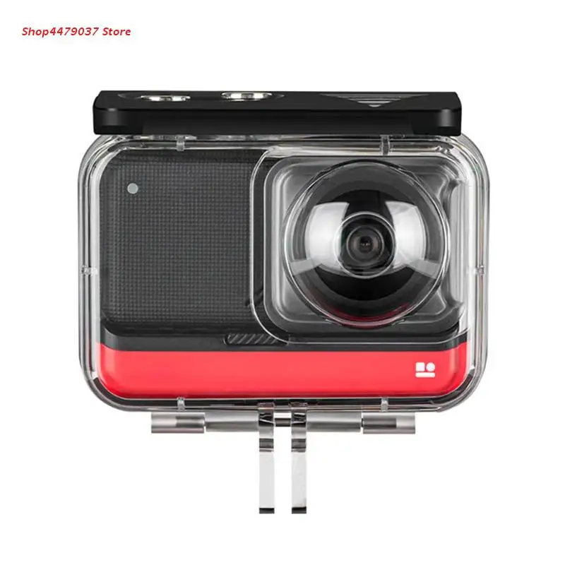 

For Insta360 ONE R 360 Panoramic Camera Waterproof Housing Case Cover