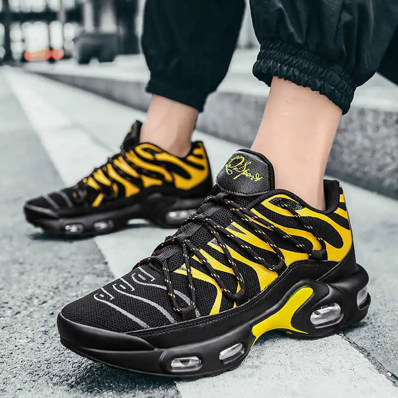 

Male Shoes Sneakers Rubber Sneakers Sport Man Brand Shock Absorber Mens Running Shoes 32-42 Men's Sports Shoes Brands Tennis