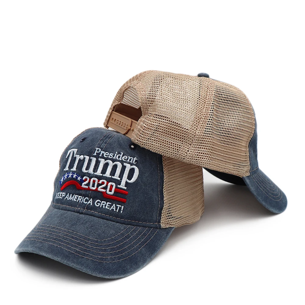 KOEP новая бейсболка Дональда Трампа 2020 бейсбольная кепка из мытой сетки с