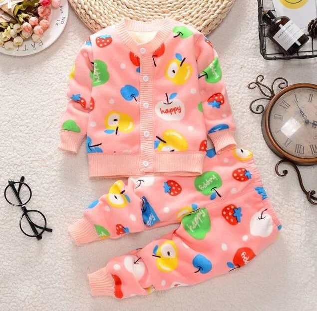 Комплекты одежды для девочек весенне-Осенняя детская повседневная одежда из