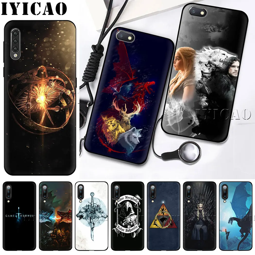 IYICAO Игра престолов Daenerys Мягкий силиконовый чехол для Redmi Note 7 8 6 5 Pro 5A Prime 7A K20