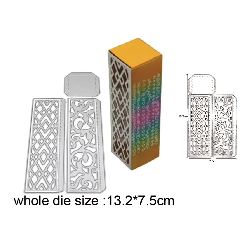 

Gift box New Arrival Metal Cutting Dies Embossing Scrapbooking Stencil Craft Cut Dies For DIY Card Crafts